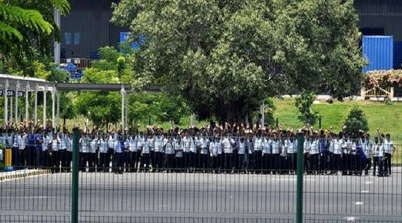 yamha chennai workers