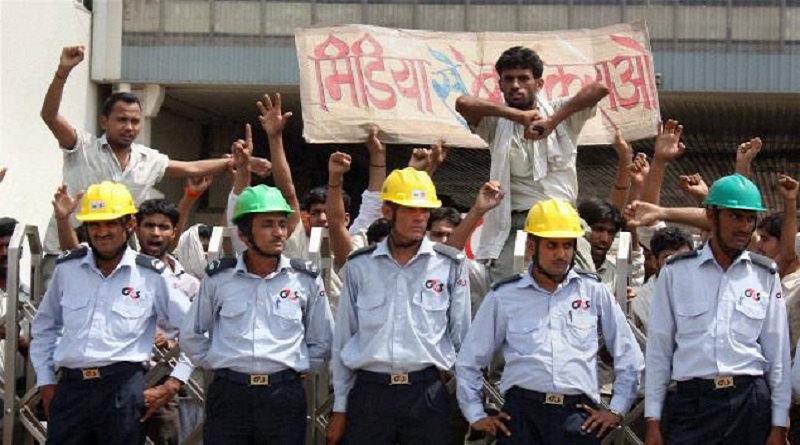 maruti workers strike in manesar plant