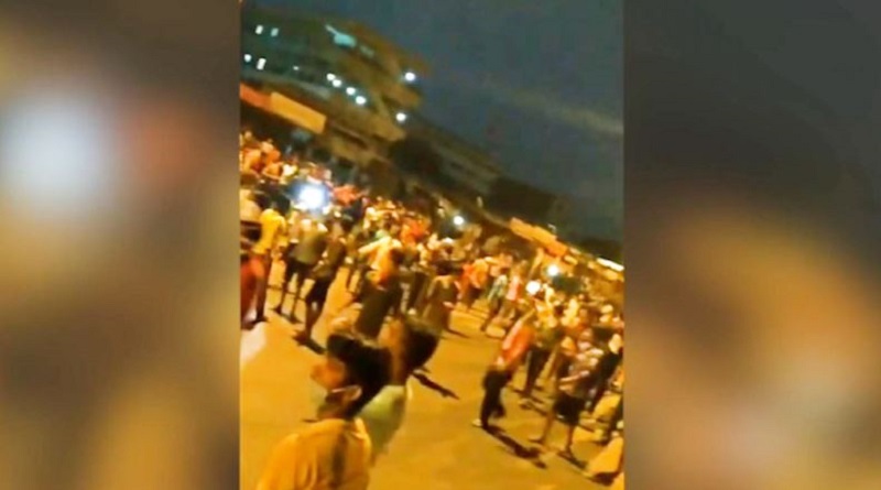 migrant workers protest in surat
