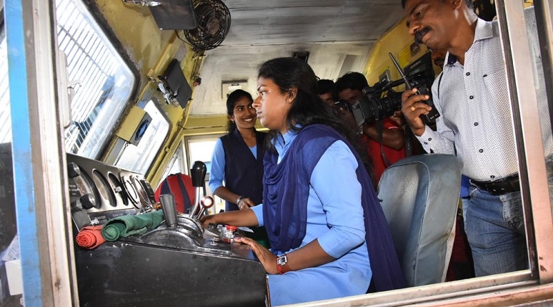 women railway worker