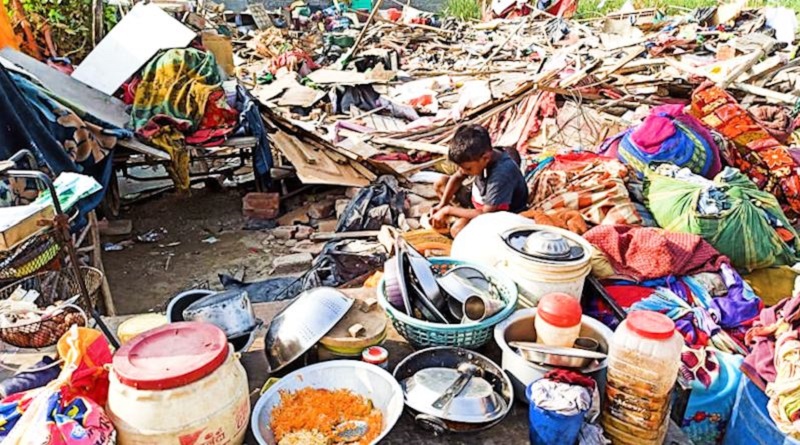 batla house slum demolition