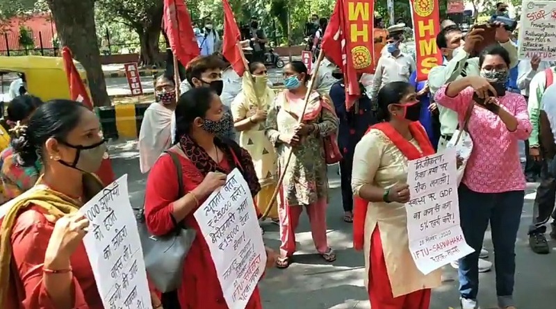 protest at jantar mantar