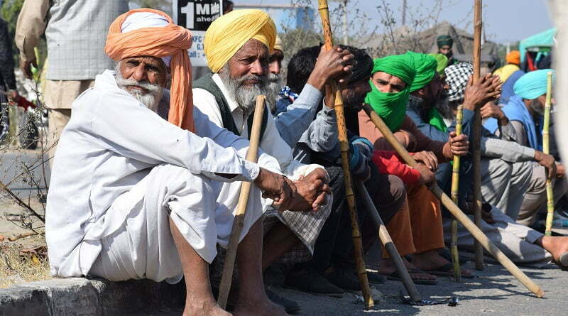 punjab farmers at singhu border sonipat