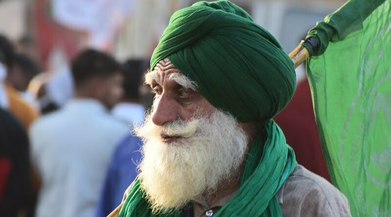 farmer at singhu border