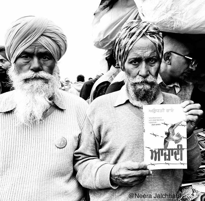 Old age Farmer in protest 3