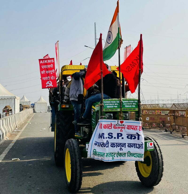 tractor parade ghazipur
