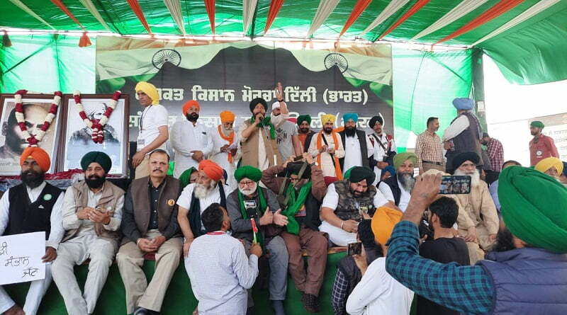 samyukt kisan morcha at Singhu-3