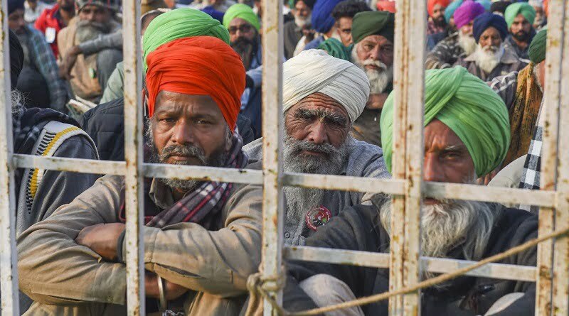 farmers protest