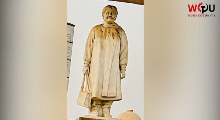 https://www.workersunity.com/wp-content/uploads/2022/03/Mayawati-Statue-deformed-in-Gautambuddh-University-Noida-UP.jpg