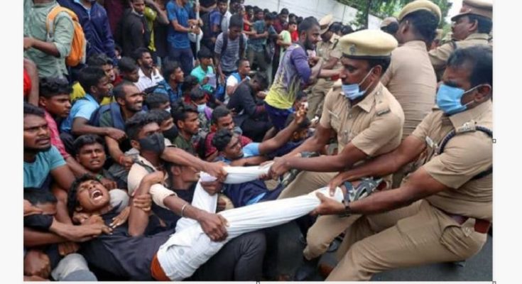 haryana protest arrest