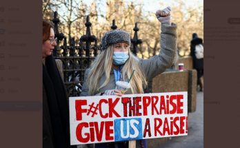 Britain Nurses Strike nation wide