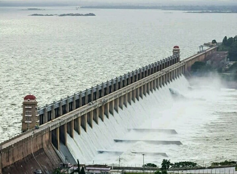 krishnraj sagar dam of karnataka mysore