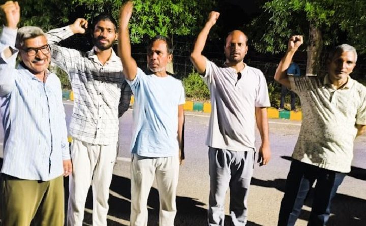 मानेसर वर्कर्स प्रोटेस्टः पांच और मज़दूर नेता जेल से बाहर आए