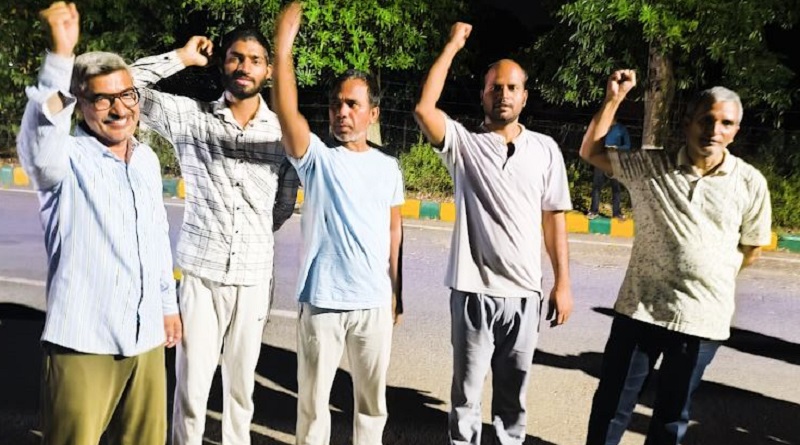 मानेसर वर्कर्स प्रोटेस्टः पांच और मज़दूर नेता जेल से बाहर आए