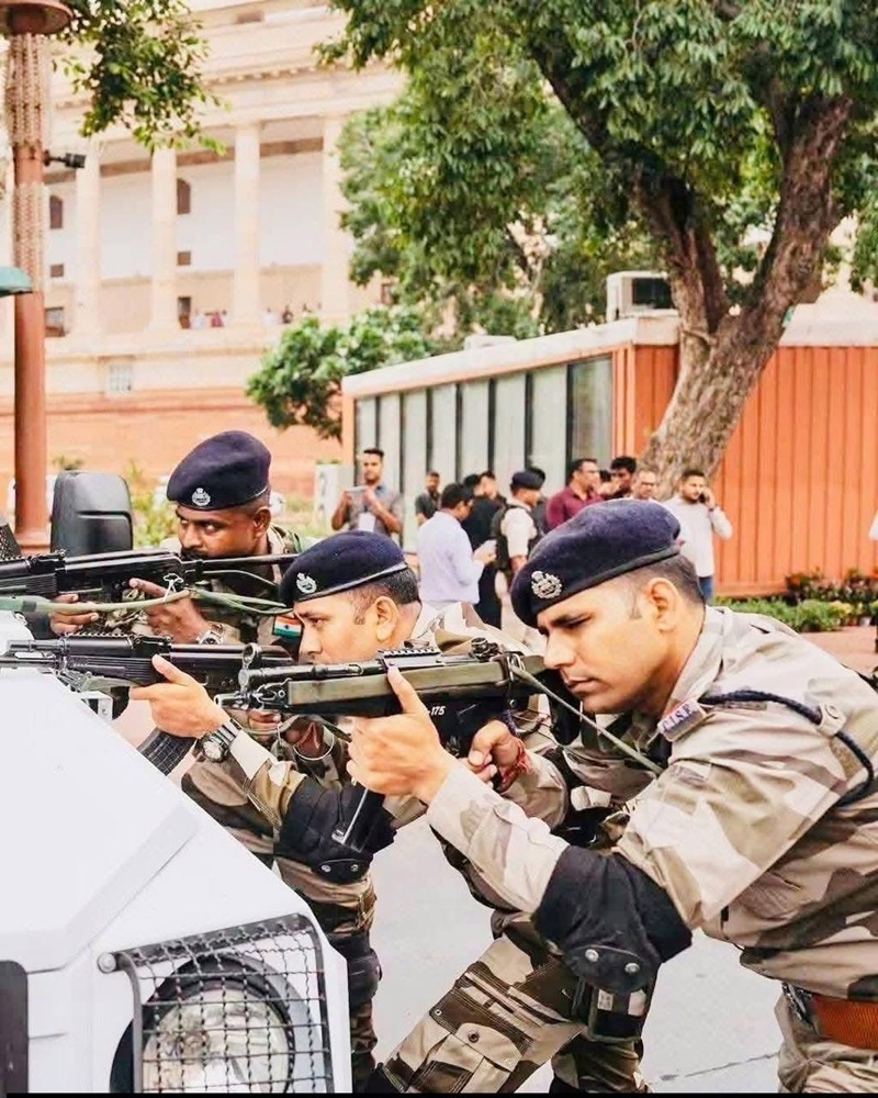 sansad march and security