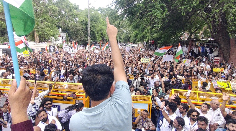 abhijeet dipke at jantar mantar